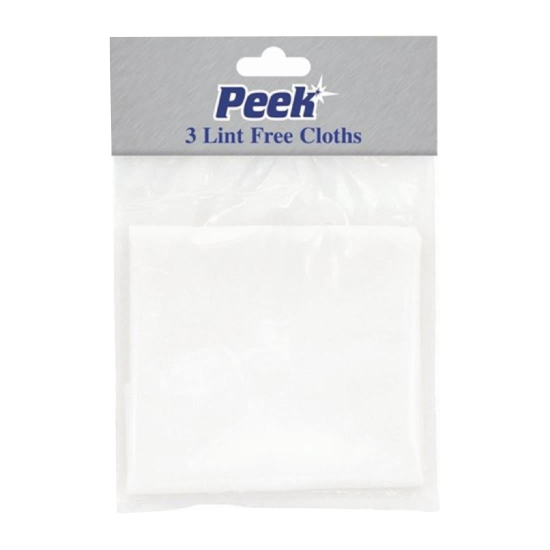 Peek Lint Free Cloths (3 Pack)