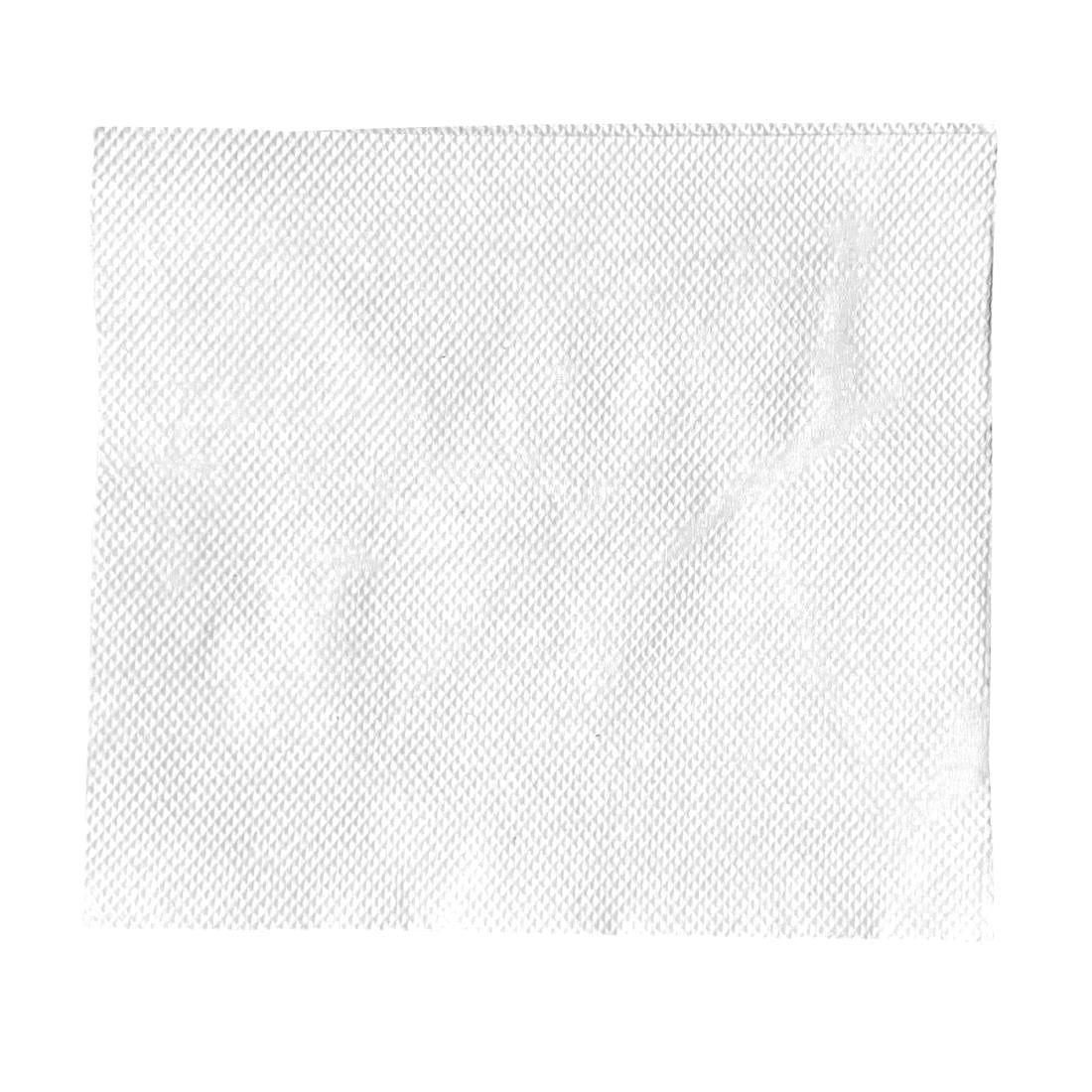 Nisbets Essentials 2ply 4-Fold White Lunch Napkins (50 Pack)