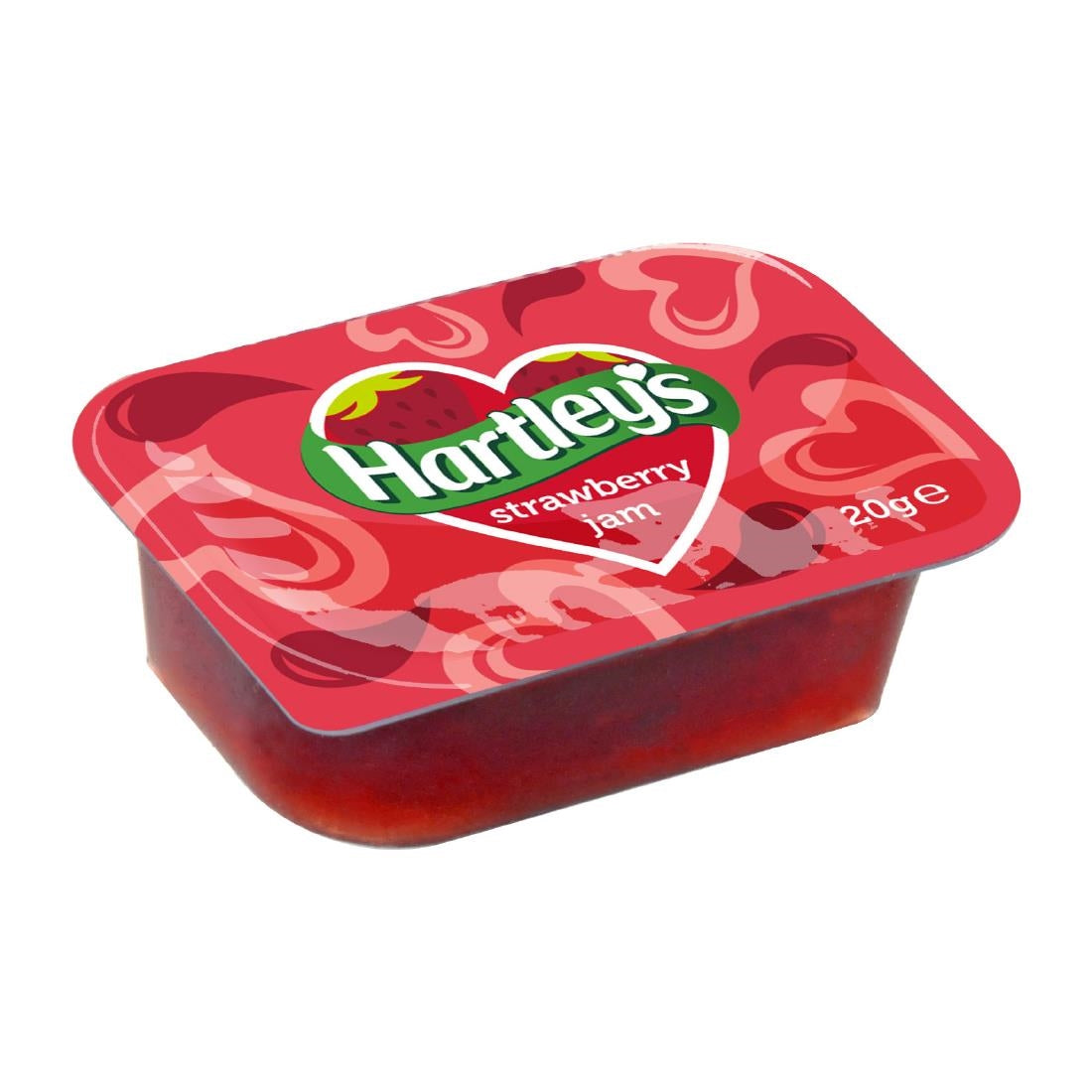 Hartley's Strawberry Jam 20g (100 Pack)
