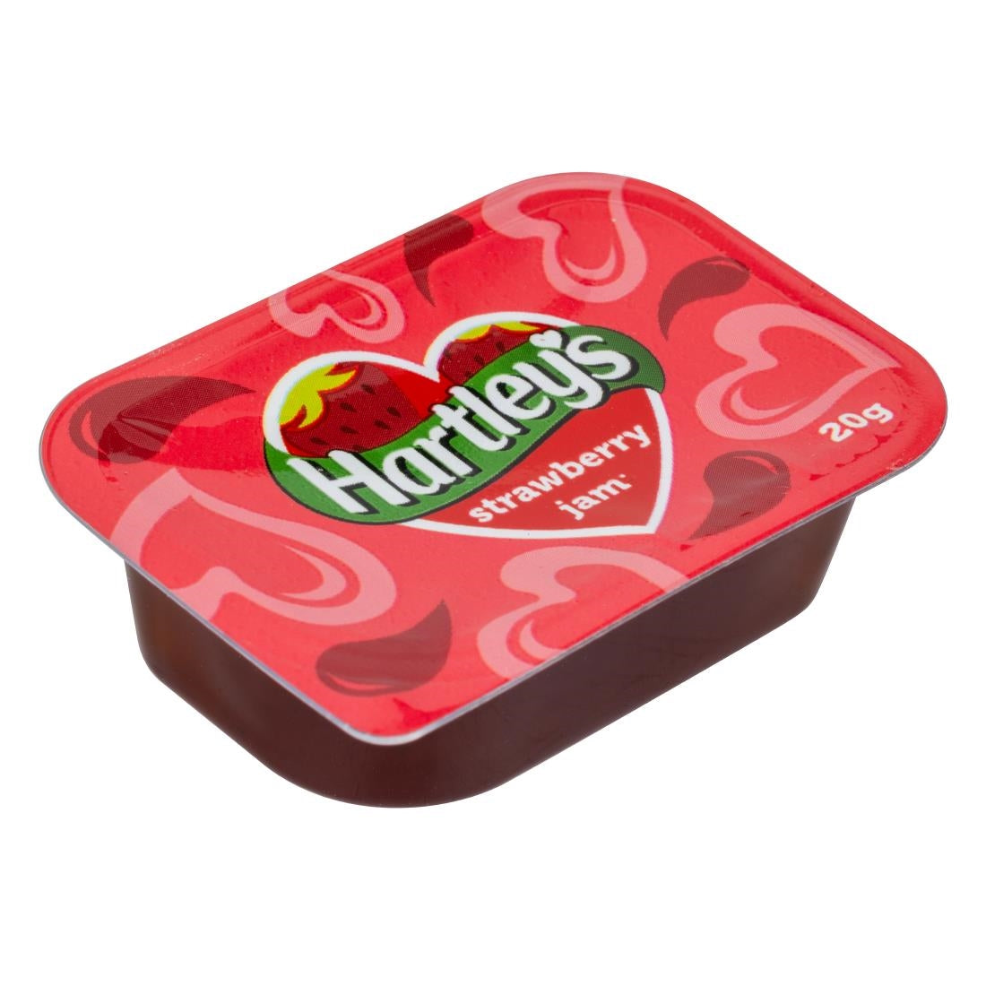Hartley's Strawberry Jam 20g (100 Pack)