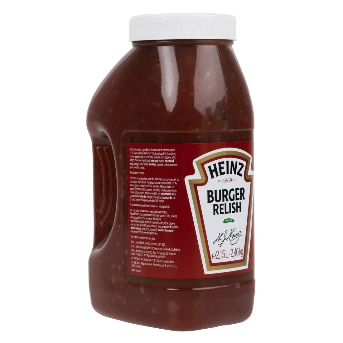 Heinz Burger Tomato Relish 2.15Ltr