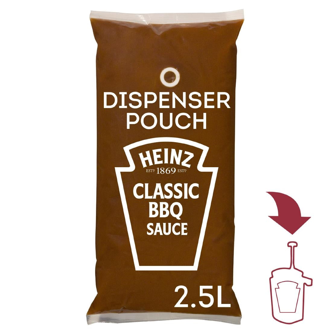 Heinz Sauce-O-Mat Classic Barbecue Sauce (3x 2.5Ltr)