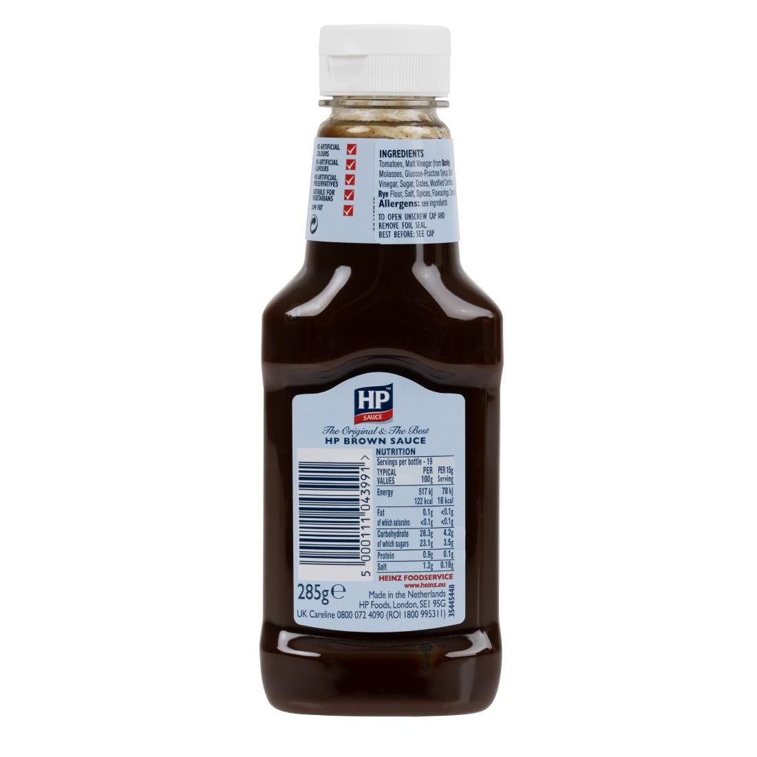 HP Table Top HP Brown Sauce 285g (8 Pack)