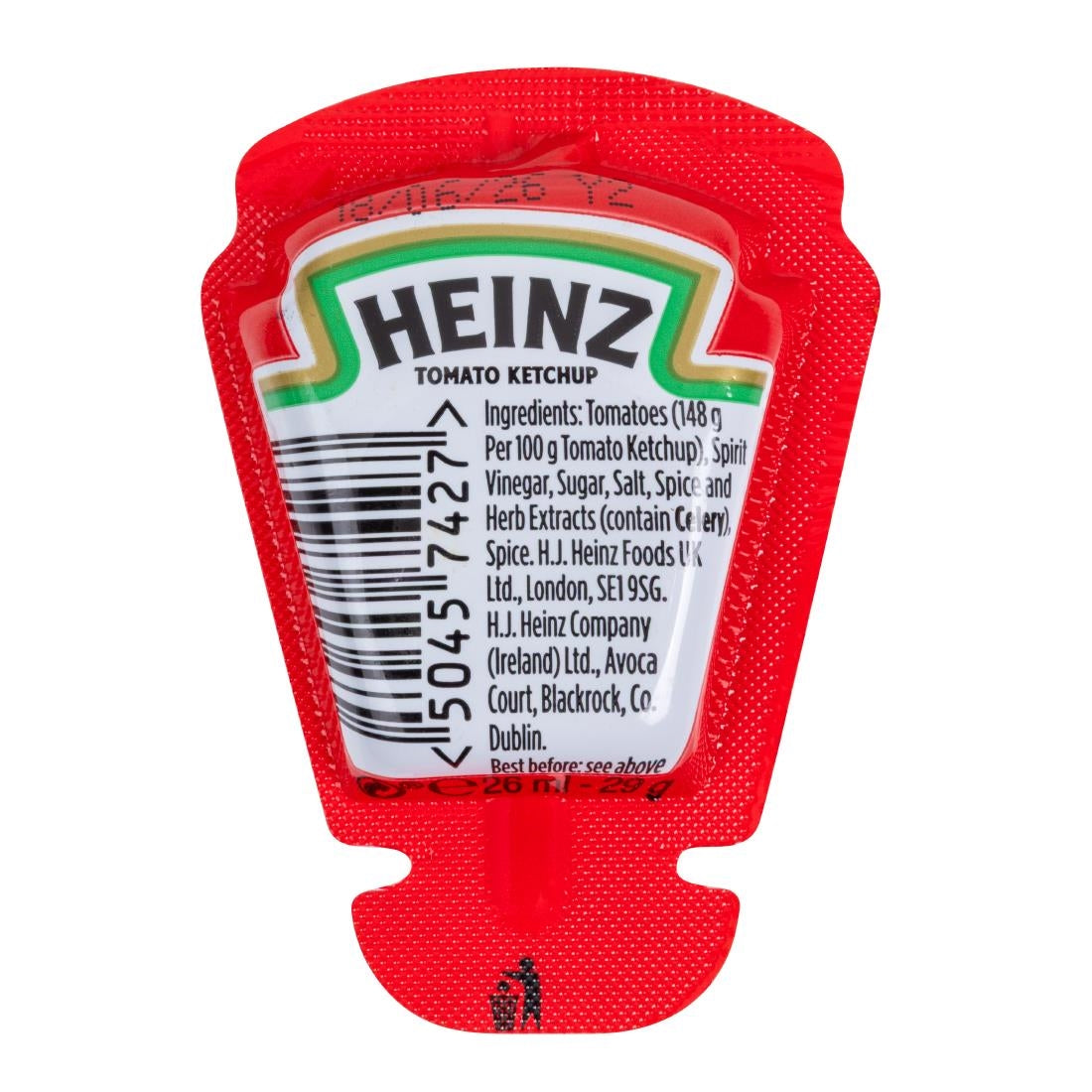 Heinz Tomato Ketchup SqueezMe! Sachets 26ml (70 Pack)