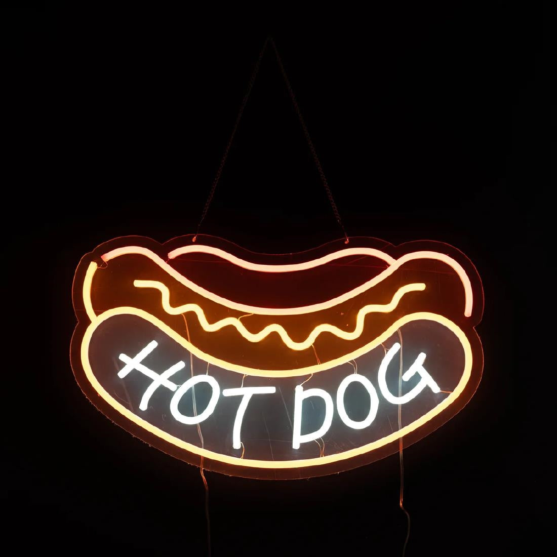 A1 Equipment Hotdog Neon Style LED Light-up Sign A7532