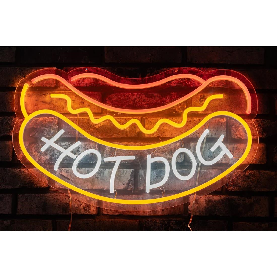 A1 Equipment Hotdog Neon Style LED Light-up Sign A7532