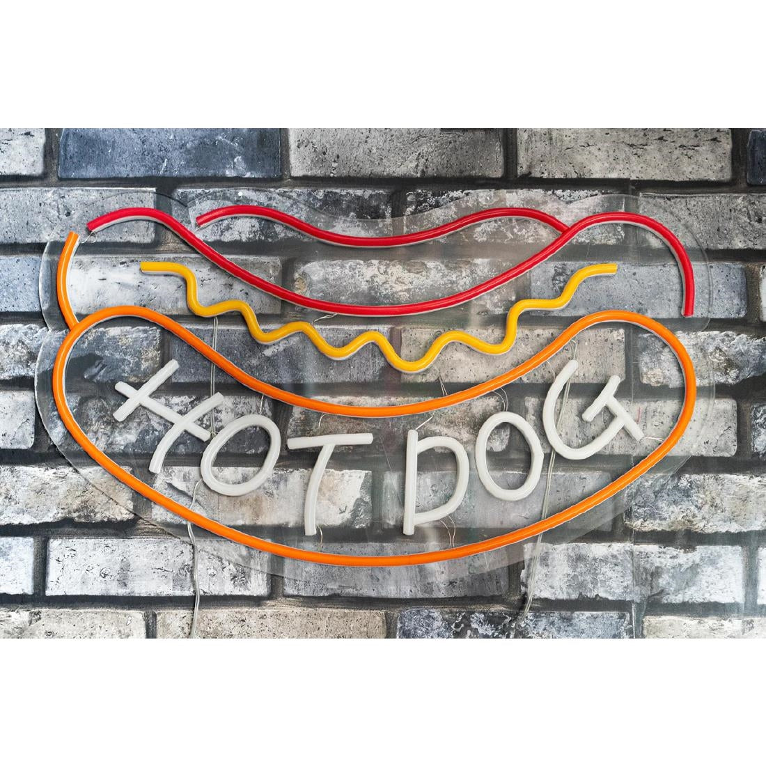 A1 Equipment Hotdog Neon Style LED Light-up Sign A7532