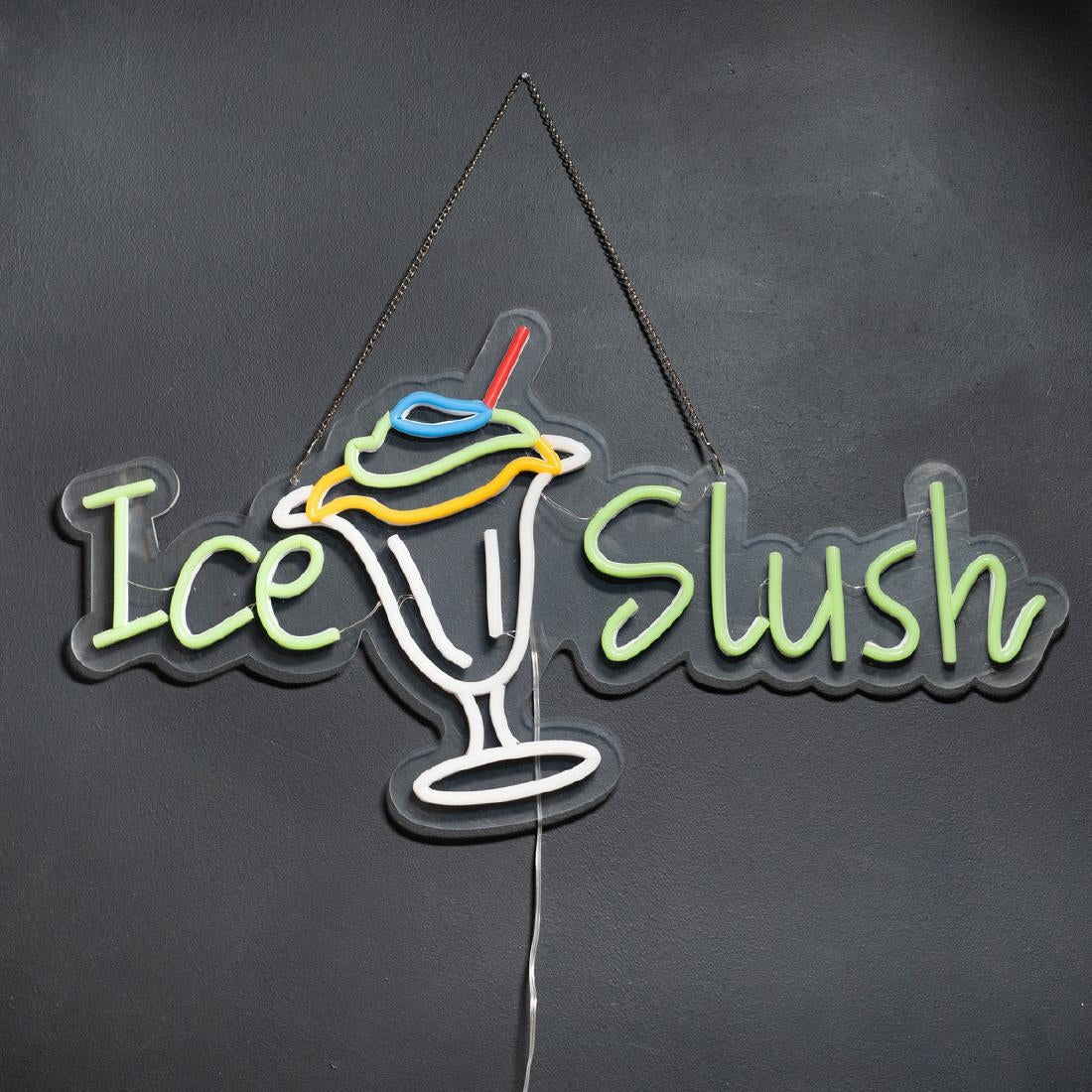 A1 Equipment Slush Neon Style LED Light-up Sign A7090