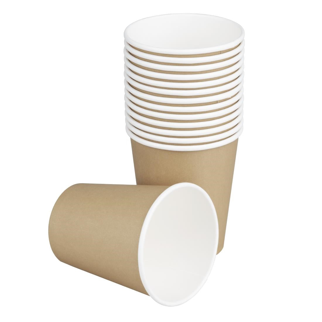 Fiesta Compostable Hot Cups Single Wall Kraft 6oz (1000 Pack)