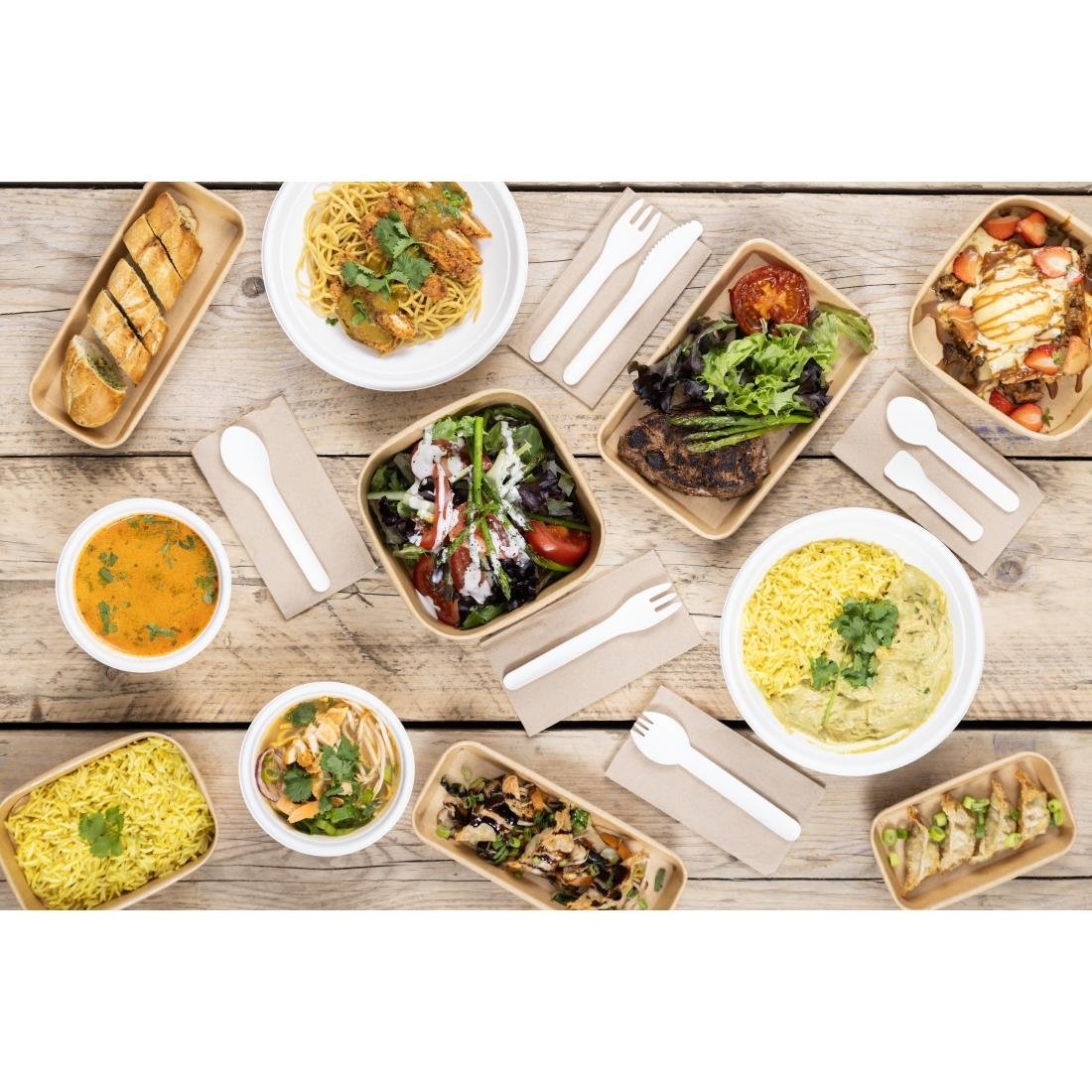 Fiesta Compostable Paper Knives 165mm (100 Pack)