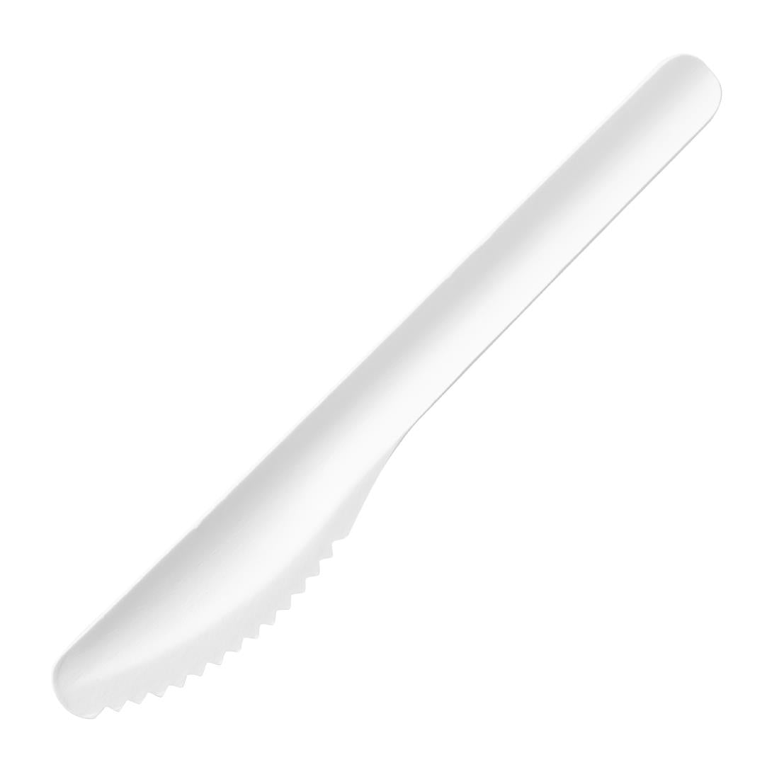 Fiesta Compostable Paper Knives 165mm (100 Pack)