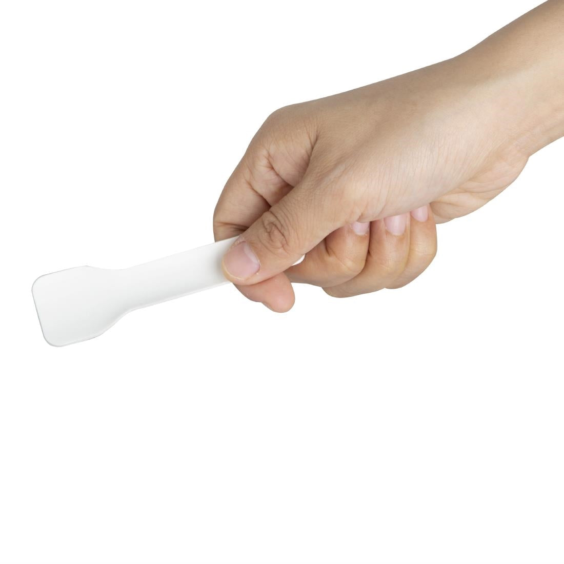 Fiesta Compostable Paper Ice Cream Spoons 95mm (100 Pack)