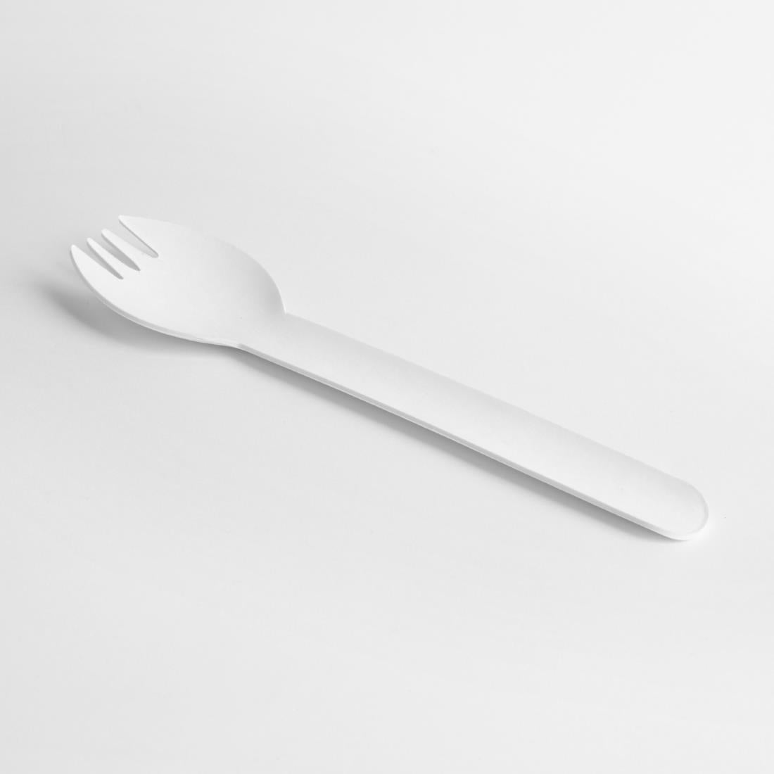 Fiesta Compostable Paper Sporks 160mm (100 Pack)