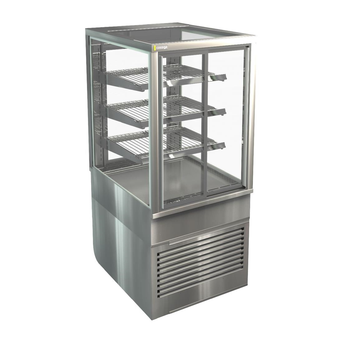 Cossiga Tower BTG Freestanding Multideck Display Fridge Sliding Front & Rear Doors 600mm