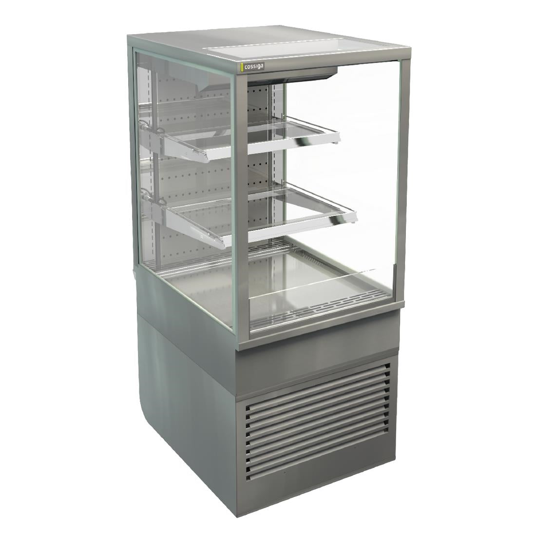 Cossiga Tower BTG Open Front Freestanding Multideck Display Fridge Hinged Rear Door 600mm