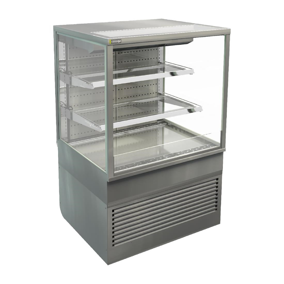 Cossiga Tower BTG Open Front Freestanding Multideck Display Fridge Hinged Rear Door 900mm