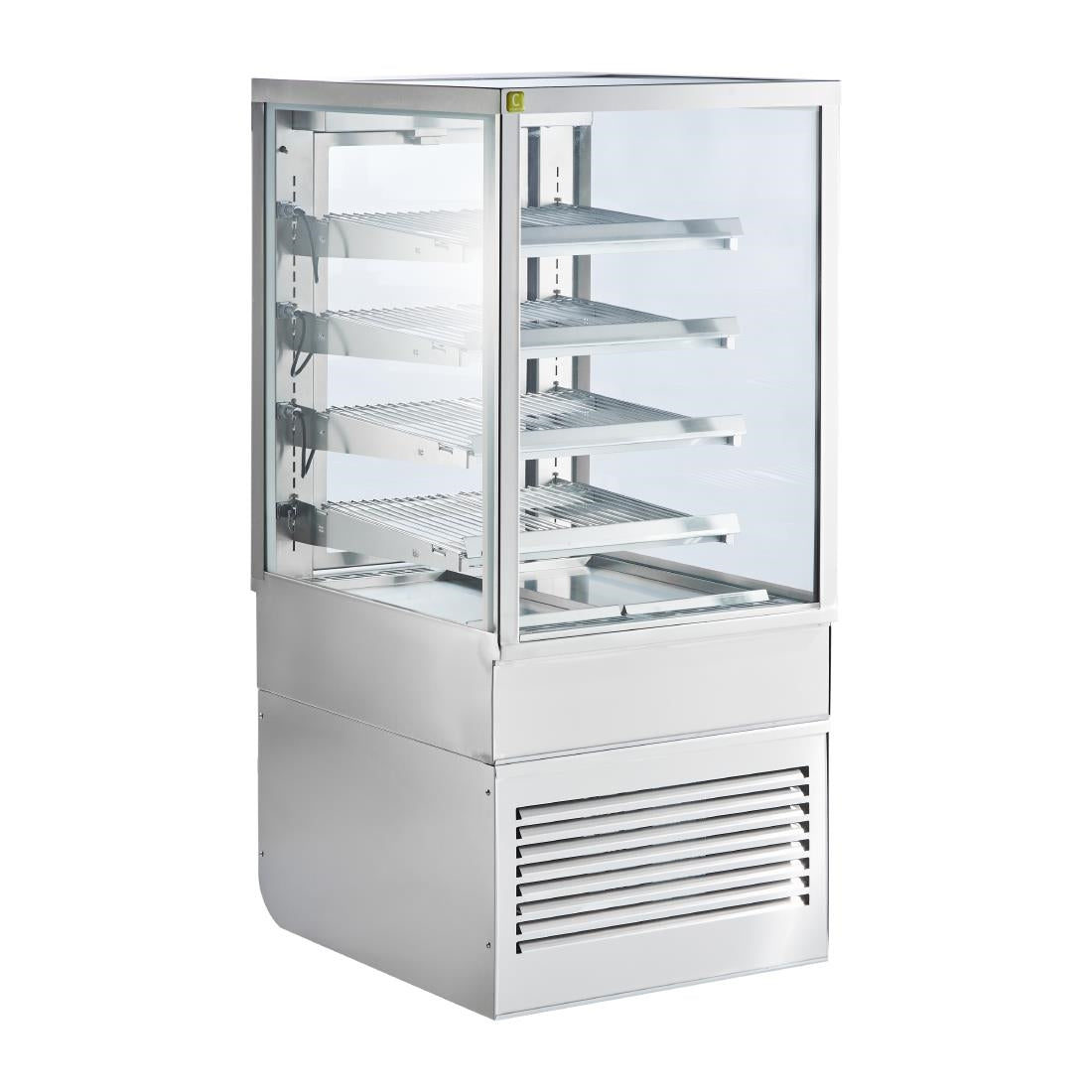 Cossiga Heated Freestanding Display Solid Front Glass Rear Sliding Doors 600mm