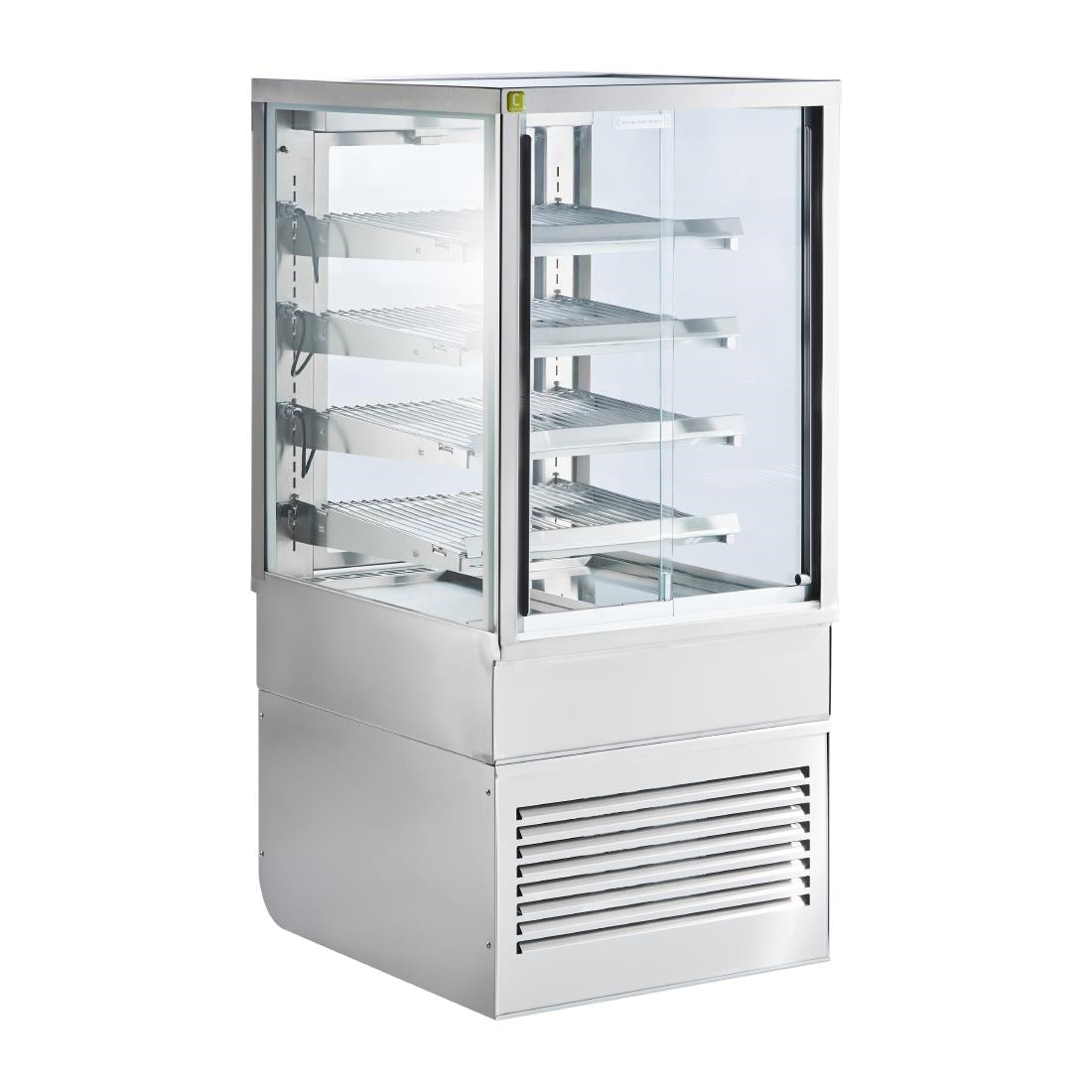 Cossiga Heated Freestanding Multideck Display Sliding Front & Rear Doors 600mm