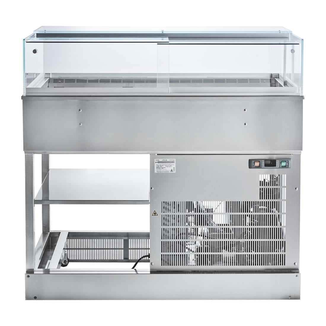 Cossiga LP PLUS Refrigerated Patisserie Display w/Ambient Storage 1200mm