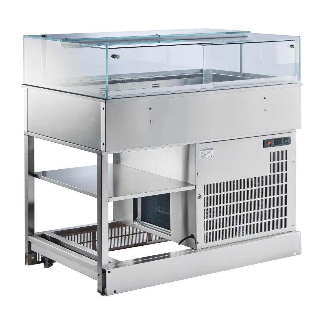 Cossiga LP PLUS Refrigerated Patisserie Display w/Ambient Storage 1200mm