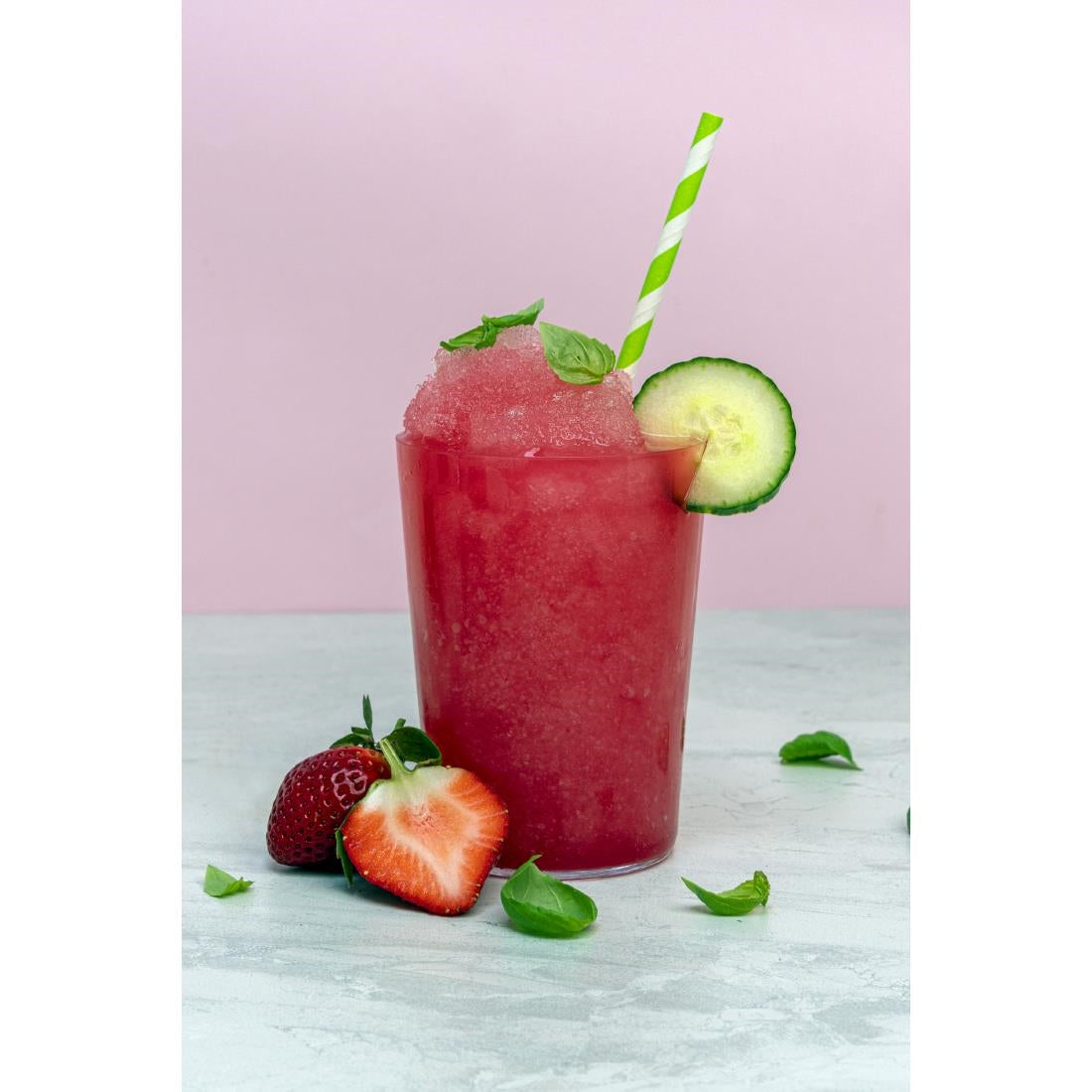 Simply Strawberry, Basil & Cucumber Cooler Syrup 1Ltr