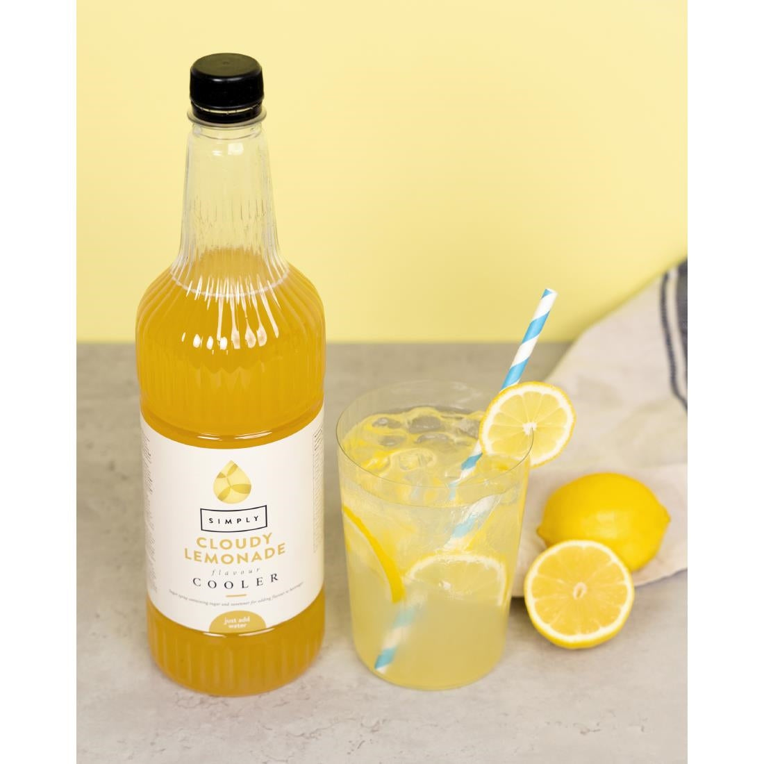 Simply Cloudy Lemonade Cooler Syrup 1Ltr