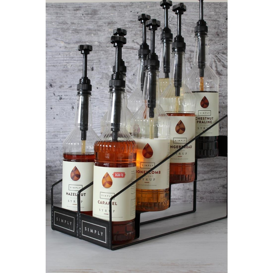 Simply Syrup Bottle Stand
