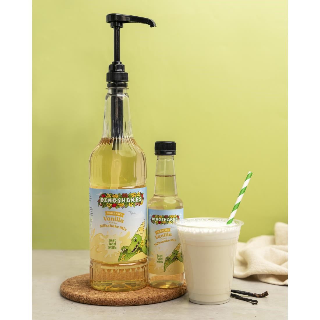 Dinoshakes Milkshake Powder Vanilla 1kg