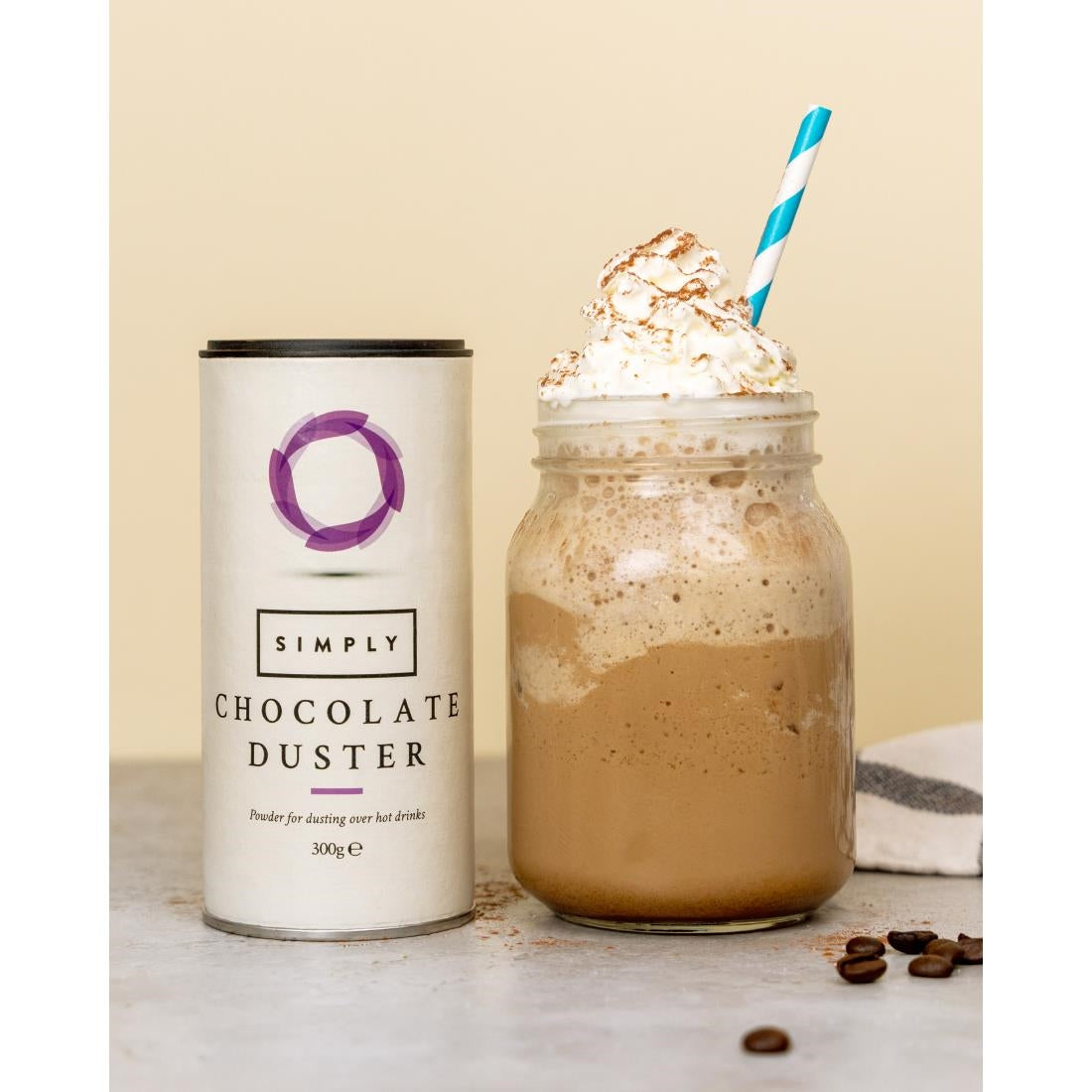 Simply Chocolate Cappuccino Duster 300g