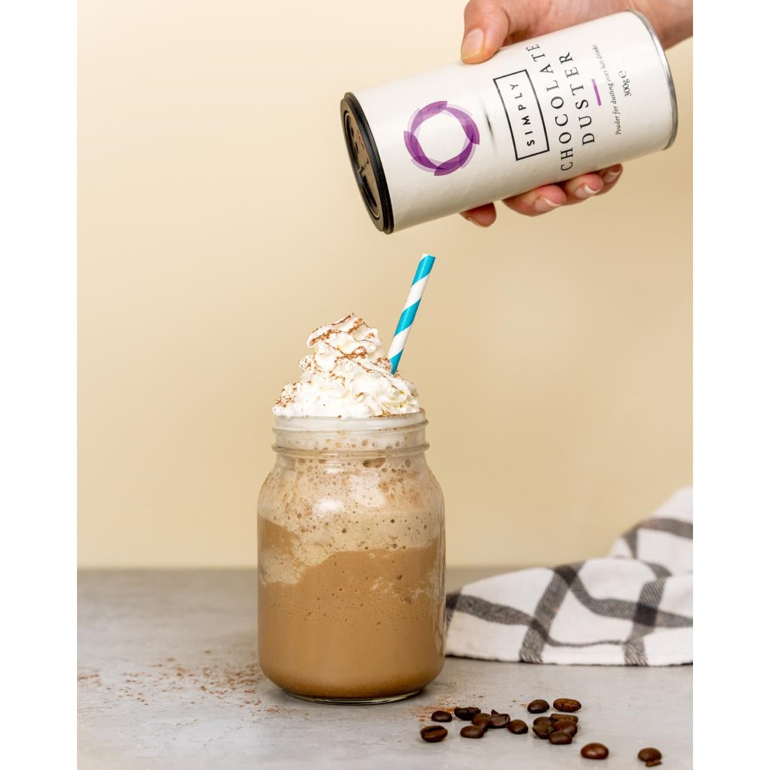 Simply Chocolate Cappuccino Duster 300g