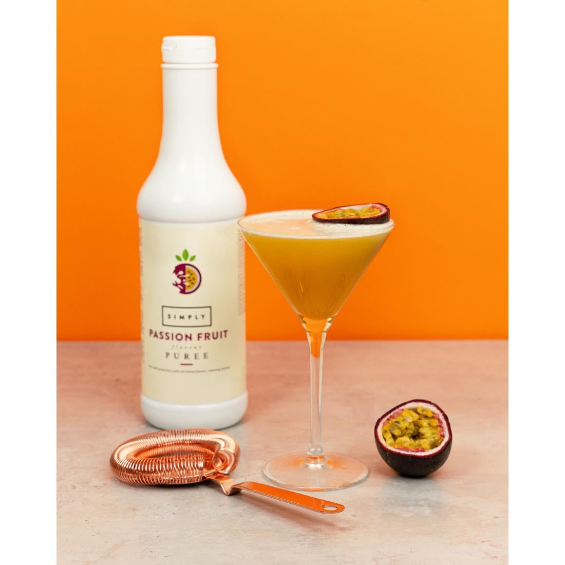 Simply Passion Fruit Puree 1Ltr