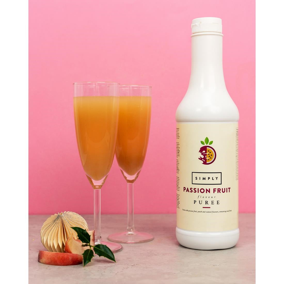 Simply Passion Fruit Puree 1Ltr