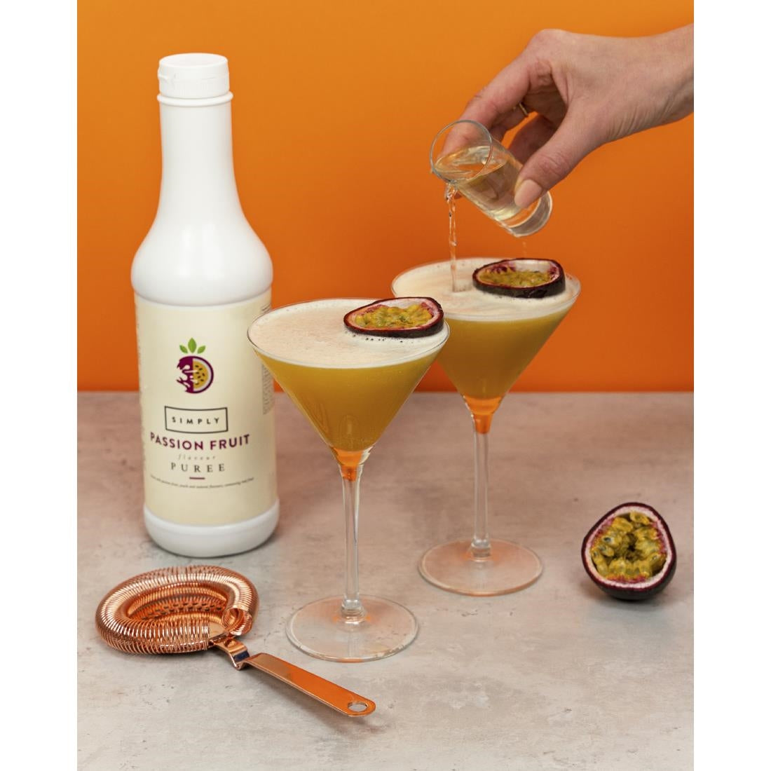 Simply Passion Fruit Puree 1Ltr
