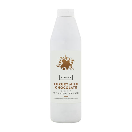 Simply Luxury Milk Chocolate Topping Sauce 1kg