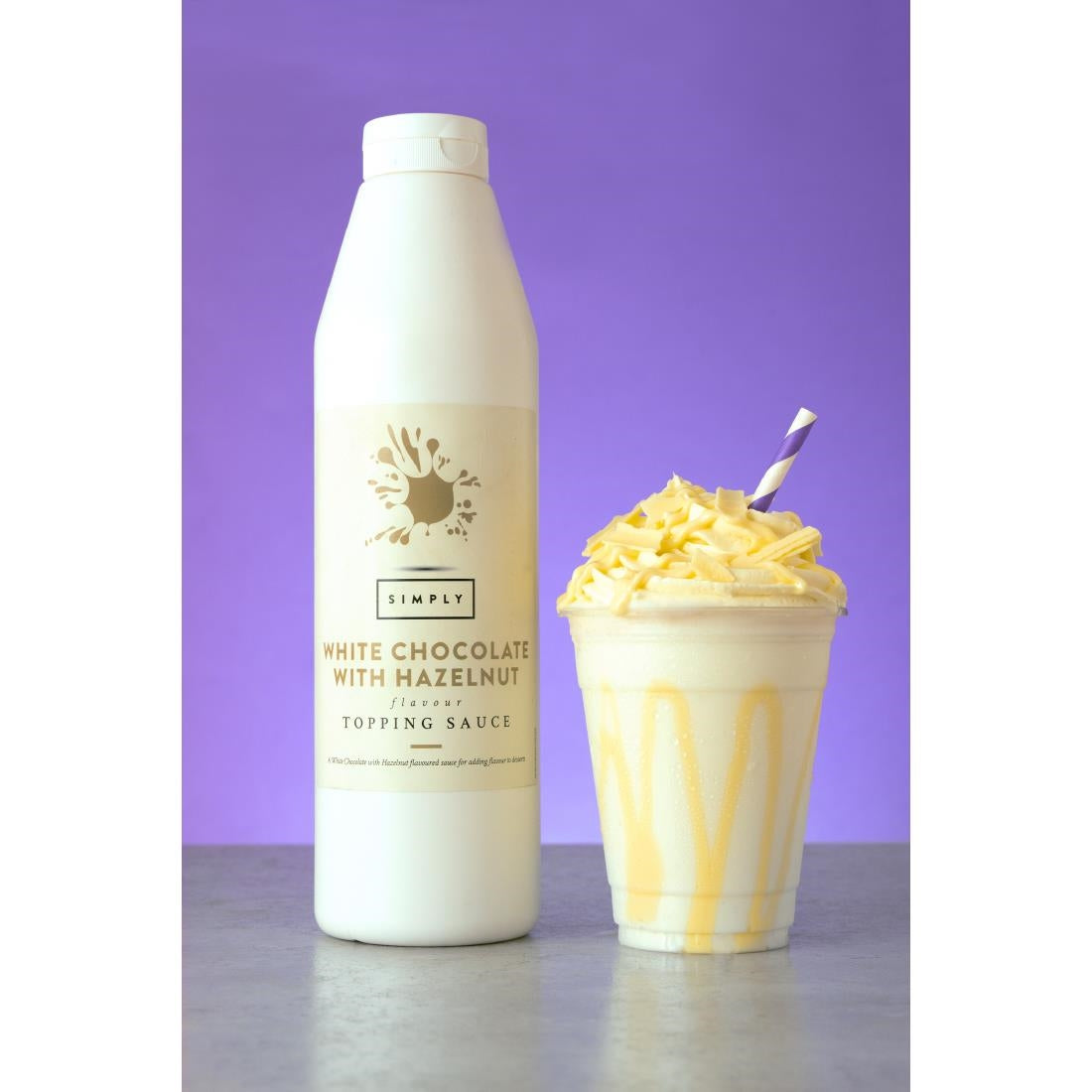 Simply Toppings White Chocolate Flakes 300g
