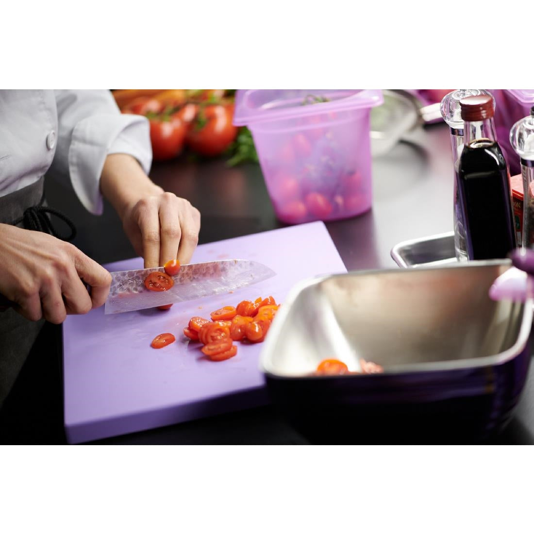Pujadas Purple Polinorm Gastronorm Lid 1/3GN