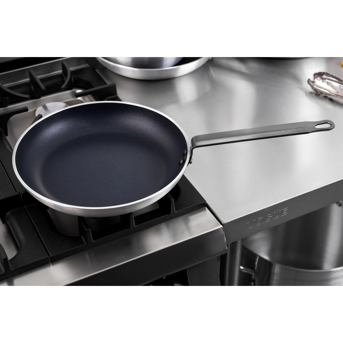 Vogue Aluminium Non-stick Teflon Platinum Plus Frying Pan 32cm