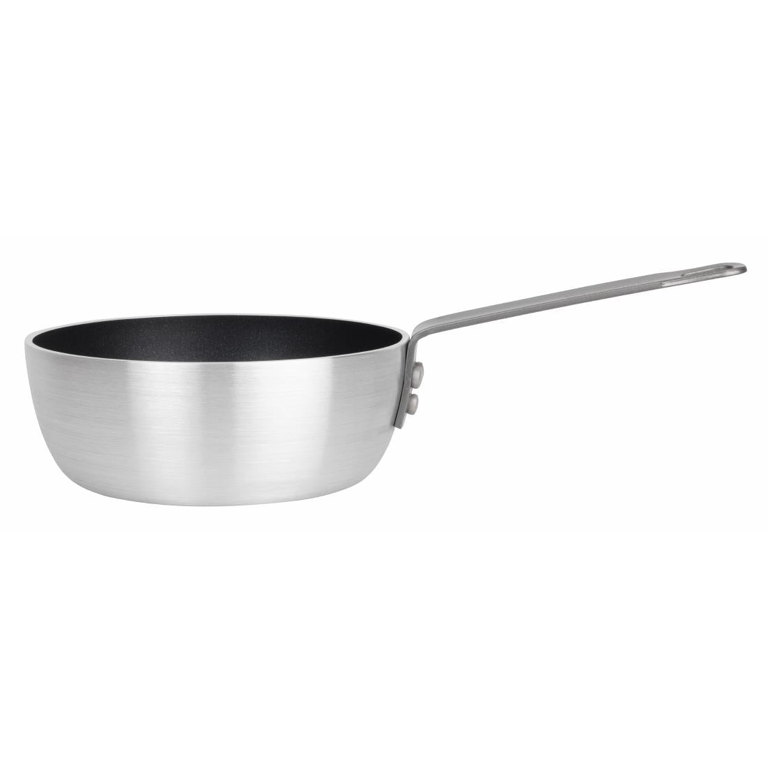 Vogue Aluminium Non-stick Teflon Platinum Plus Sauté Pan 20cm