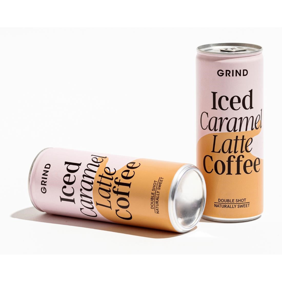 Grind Iced Caramel Latte Coffee Cans 250ml (8 Pack)