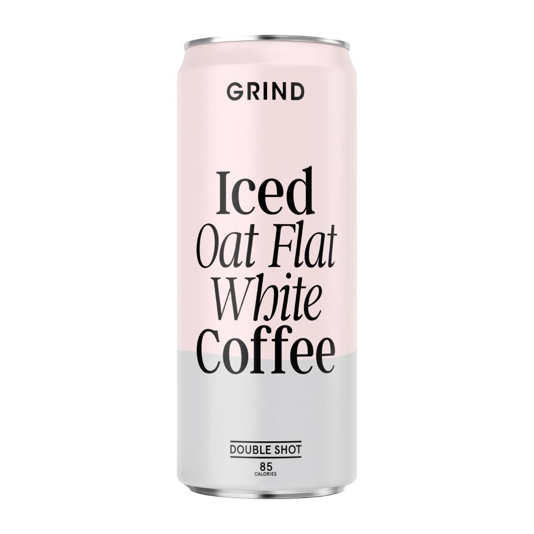 Grind Iced Oat Latte Coffee Cans 250ml (8 Pack)