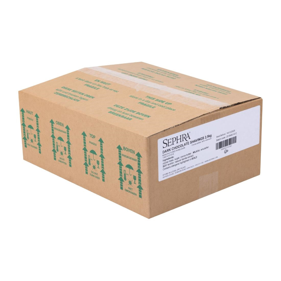 Sephra Dark Chocolate Shavings 2.5kg