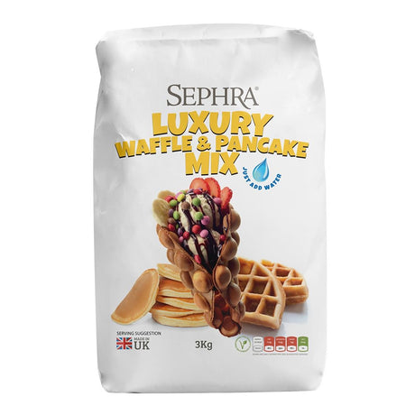 Sephra Waffle and Pancake Mix 3kg (4 Pack)
