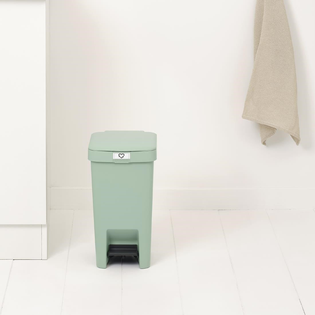 Brabantia StepUp Pedal Bin Jade Green 10Ltr