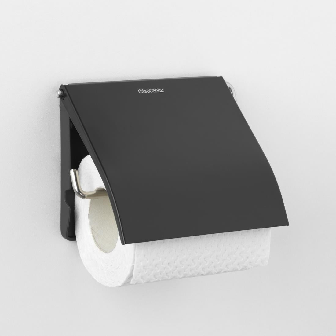 Brabantia Renew Toilet Roll Holder Matt Black