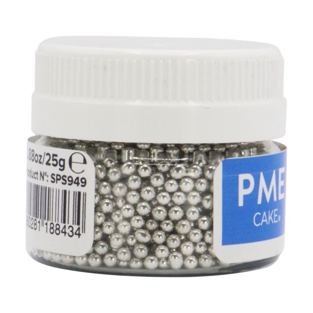PME Silver Sugar Pearls 2.3mm