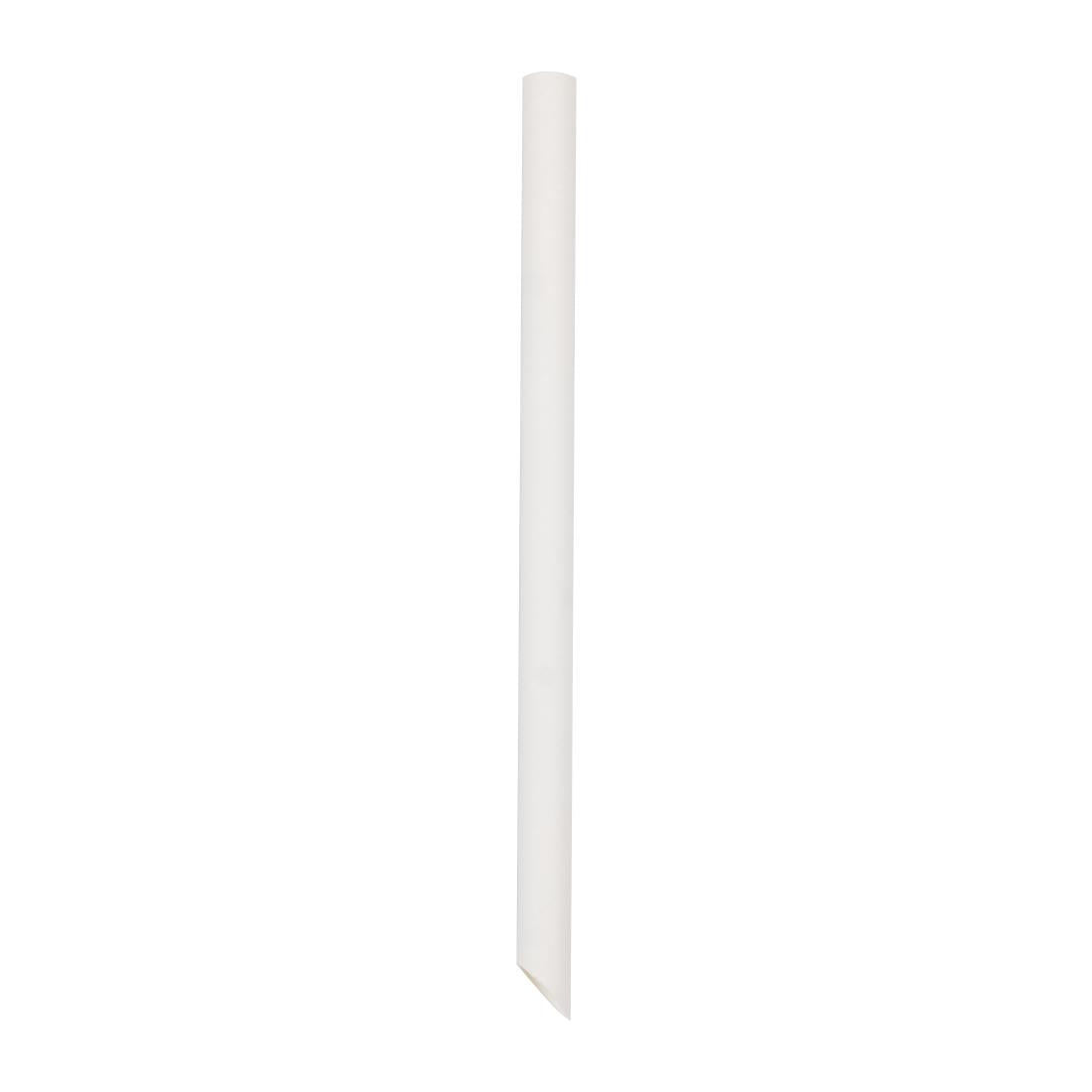 Fiesta Compostable Bubble Tea Straw White 210mm (150 Pack)