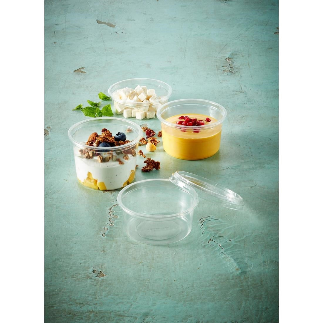 Faerch 101RPET Deli Pots 250ml (1300 Pack)