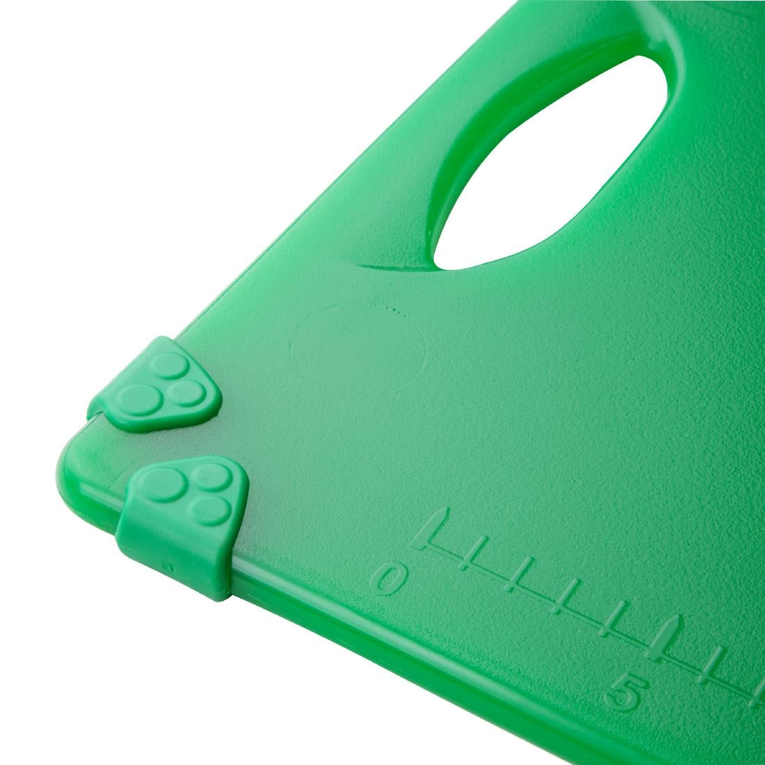 Hygiplas Commercial Grip Chopping Board Green 458x306mm
