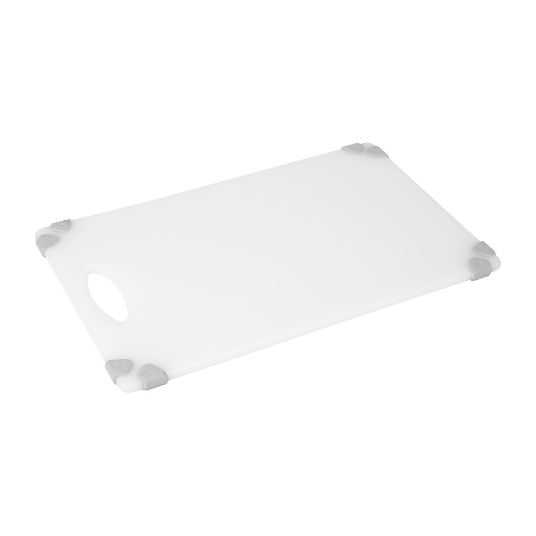 Hygiplas Commercial Grip Chopping Board White 458x306mm