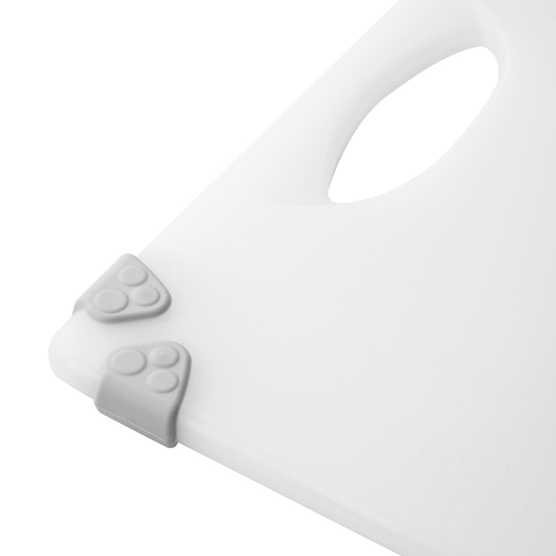 Hygiplas Commercial Grip Chopping Board White 458x306mm